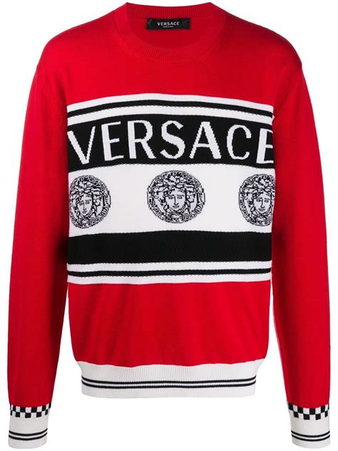 versace men sweatshirts|Versace jumper men's sale.